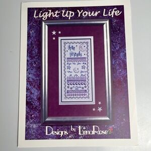 Designs by LenaRose Light Up‎ Your Life True Friends Cross Stitch Pattern Chart
